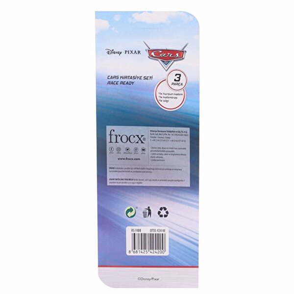 Lisanslı Kırtasiye Seti Cars