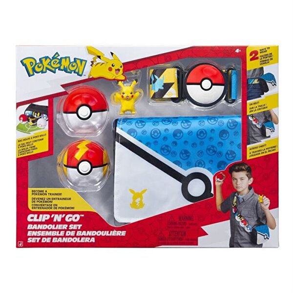 Pokemon Clip N Go Bandolier Büyük Set PKW4171