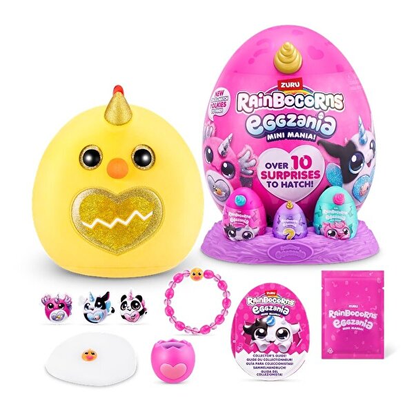 Rainbocorns Mini Eggzania Sürpriz Peluş Gold Boynuz