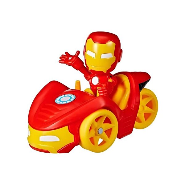 Spidey And His Amazing Friends Araç ve Fi̇gür İron Man F7458