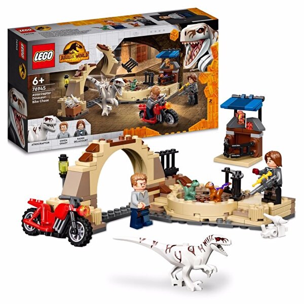 LEGO® Jurassic World Atrociraptor Dinozor Motosiklet Takibi 76945