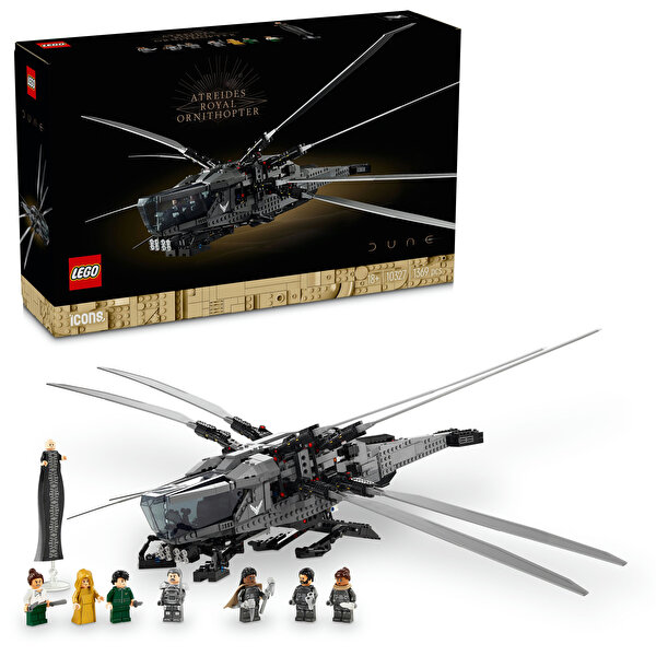 LEGO Icons Dune: Çöl Gezegeni Atreides Royal Ornithopter 10327