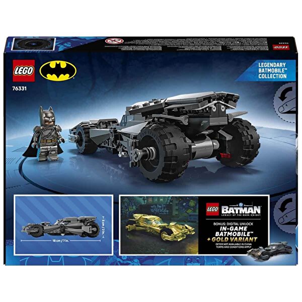 LEGO DC Batman Batman ve Superman Batmobile 76331