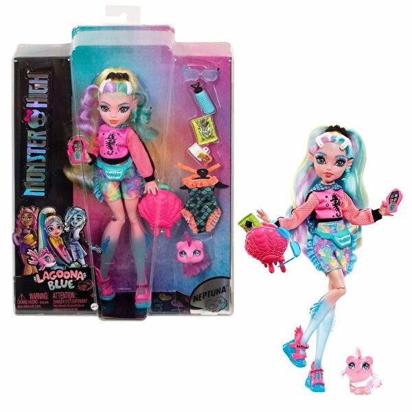 Monster High Ana Karakter Bebekler Lagoona Blue HHK55