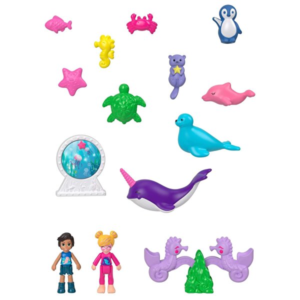 Polly Pocket ve Maceraları Oyun Setleri Otter Aquarium HCG16
