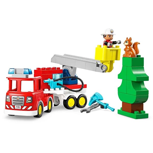 LEGO DUPLO Kasabası Hortumlu İtfaiye Aracı ve İtfaiyeci 10473