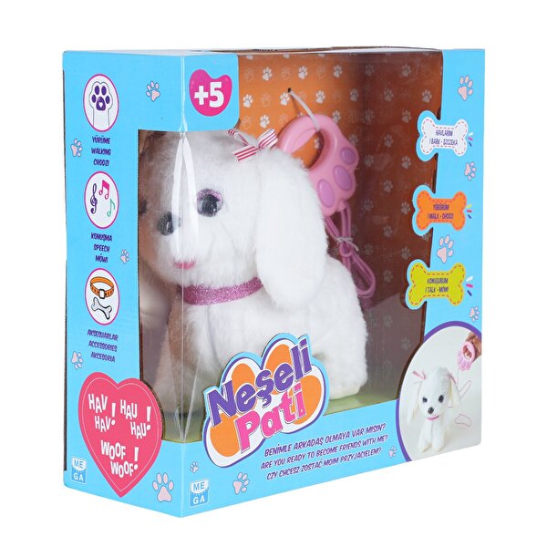 Neşeli̇ Pati Beyaz Köpek