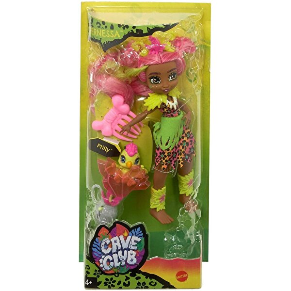 Cave Club Karakterleri Pembe Saçlı Fernessa Bebek GNL85