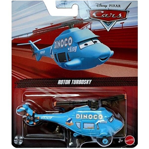 Cars 3 Tekli̇ Karakter Araçlar Rotor Turbosky JJW64