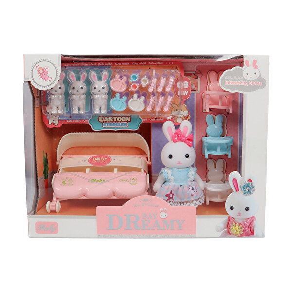 Bay Dreamy Mini Tavşan Bebek Arabası ve Bebek Bakımı