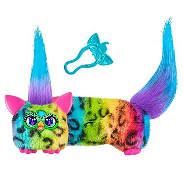 Sesli Dj Furby Furblets İnteraktif Peluş Rain-Bow-Kat G1783