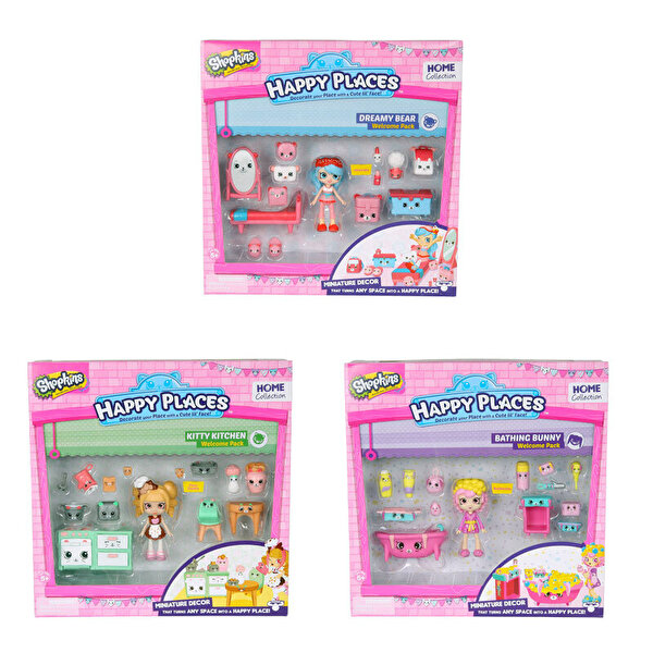 Shopkins Cicibiciler Happy Places Hoşgeldin Paketi