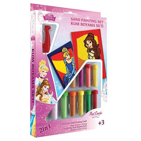 Disney Prenses Kum Boyama Seti Model 2