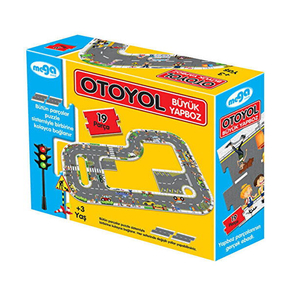 Büyük Parçalı Otoyol Puzzle