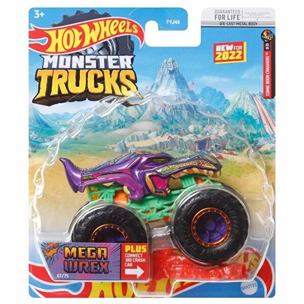 Hot Wheels Monster Trucks 1:64 Arabalar Mega Wrex HCP70