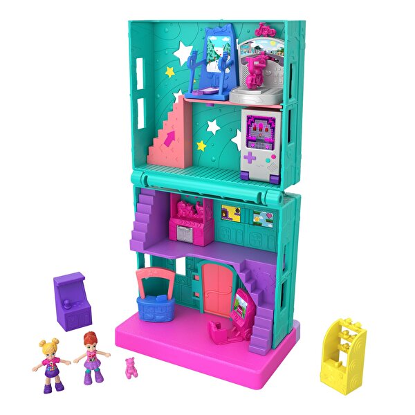 Polly Pocket Pollyville Mağazaları Oyun Salonu (GFP41)