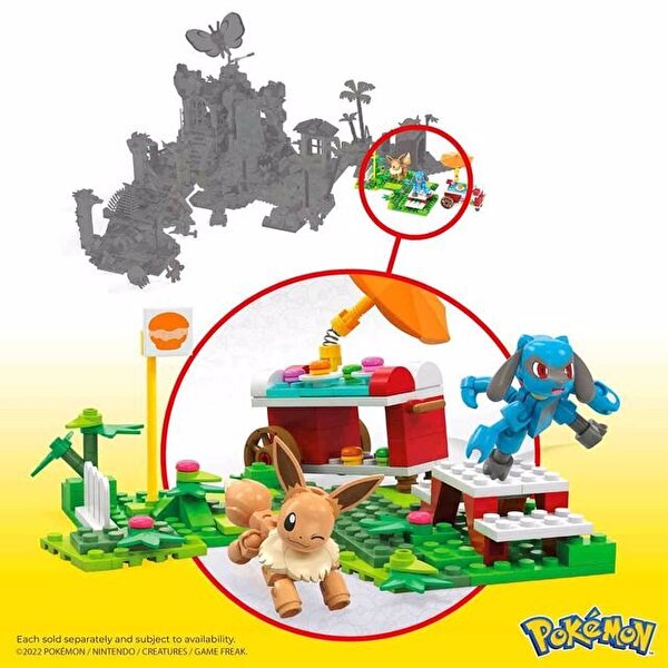 Mega Pokemon Adventure Builder Piknik Yapı Seti HDL80