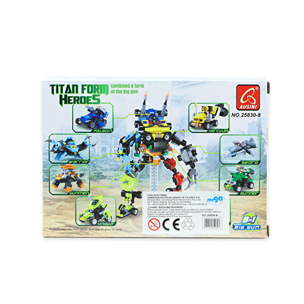 Ausini Heroes Set 25830-8