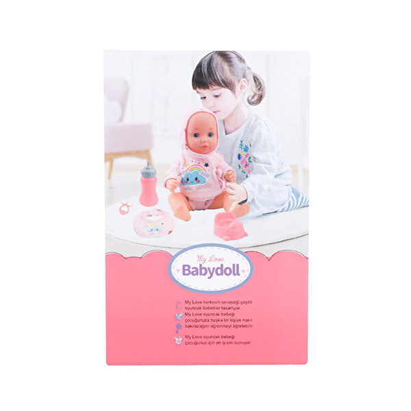 Babydoll My Love Tuvalet Eğitimi Seti 35 Cm Mavi Kıyafetli