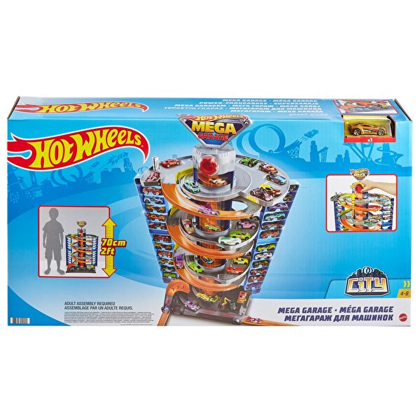 Hot Wheels 4 Katlı Mega Garaj GTT95