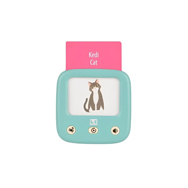 LC Öğreti̇ci̇ Türkçe ve İngi̇li̇zce Konuşan Kartlar Mavi̇