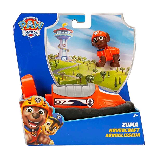 Paw Patrol Zuma Figürü ve Hovercraft