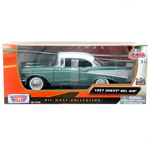 Motormax 1:24 1957 Chevy Bel Air Yeşil
