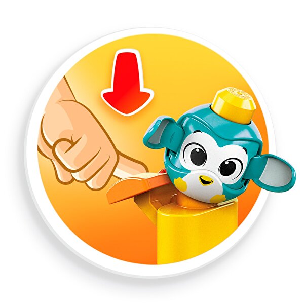 Mega Bloks Peek a Blocks Oyun Seti Penguen Kaydırağı GKX67