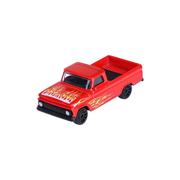 Majorette Ride Now Serisi Arabaları Chevrolet C10 Kırmızı