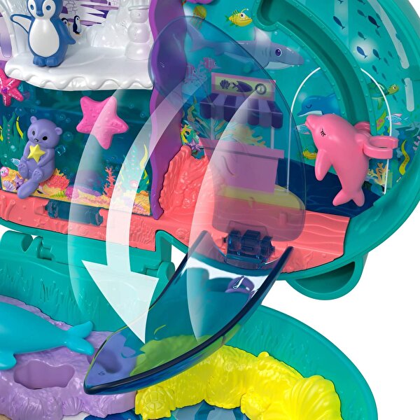 Polly Pocket ve Maceraları Oyun Setleri Otter Aquarium HCG16