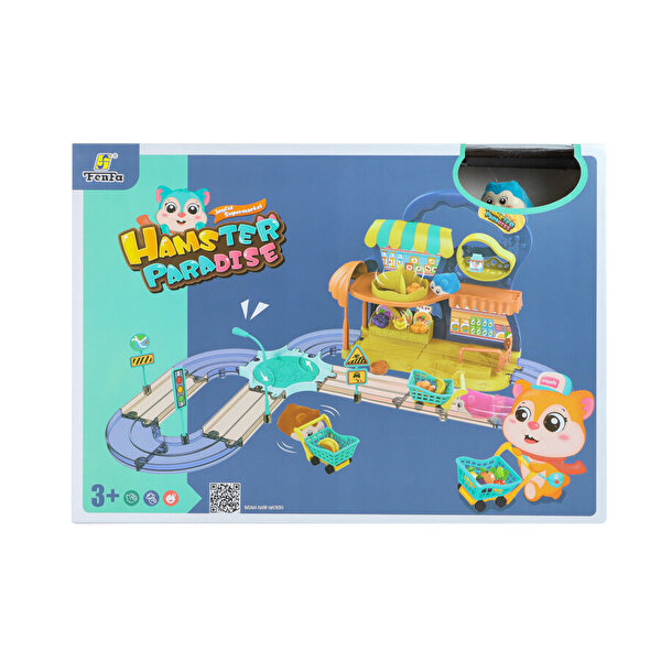 Sevimli Hamster Süpermarket Seti