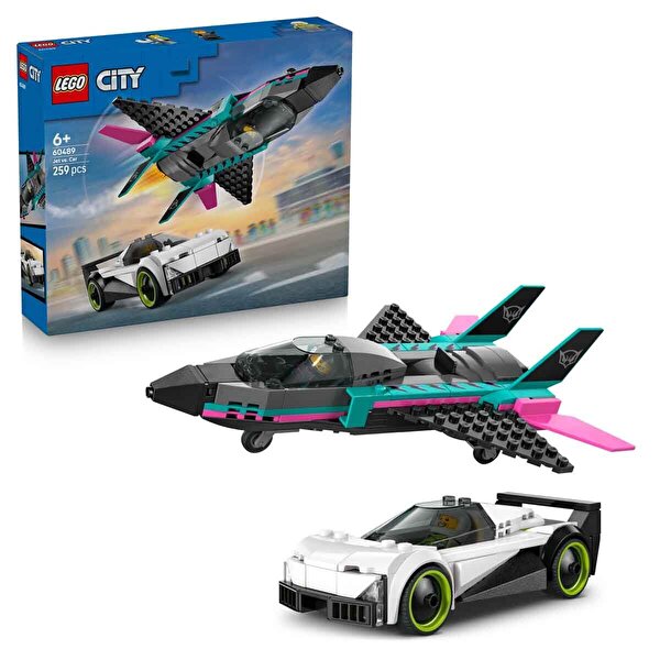 LEGO City Jet  Arabaya Karşı 60489