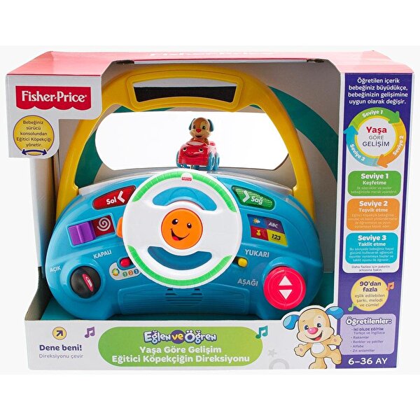 Fisher Price L&L Eğitici Köpekçiğin Direksiyonu