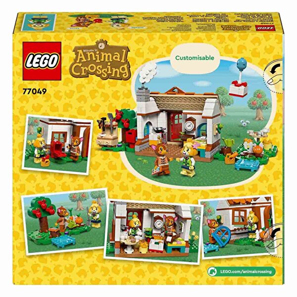LEGO Animal Crossing Isabelle Ev Ziyaretinde 77049