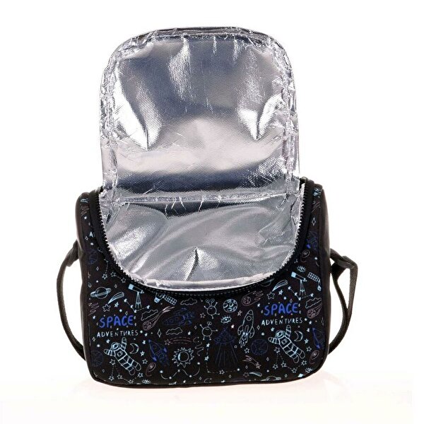 Kaukko Kids&Love Astronot Desenli Termos Beslenme Çantası