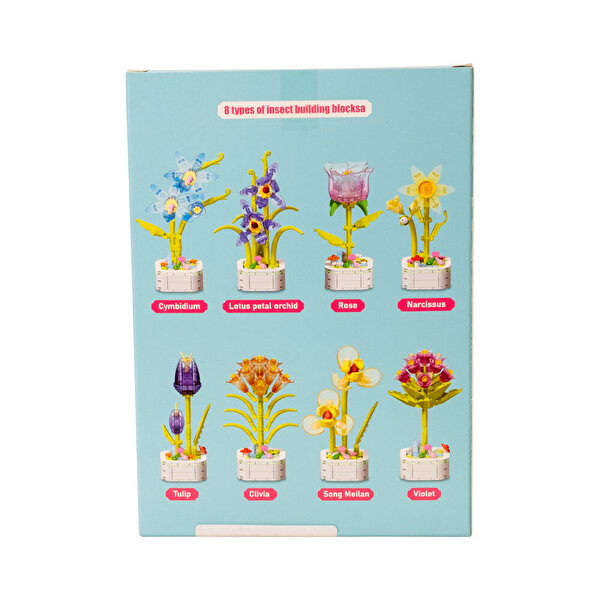 Mega Kri̇stal Çi̇çekler Yapı Blokları Nergis