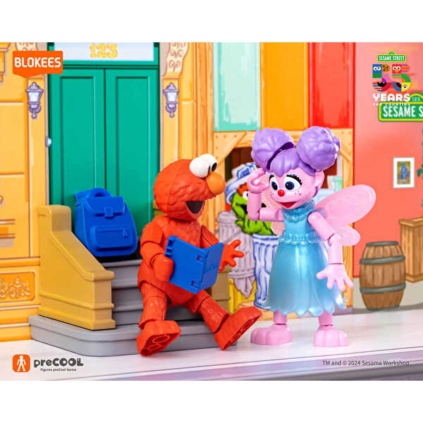 Blokees Sesame Street preCOOL S1 Figür Yapım Seti Elmo
