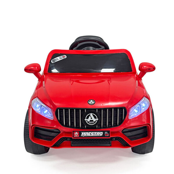 Maestro 12 Volt Akülü Araba Kırmızı