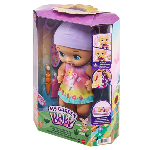 My Garden Baby Tavşan Bebeğimin Bakım Zamanı Mor Bereli HGC12