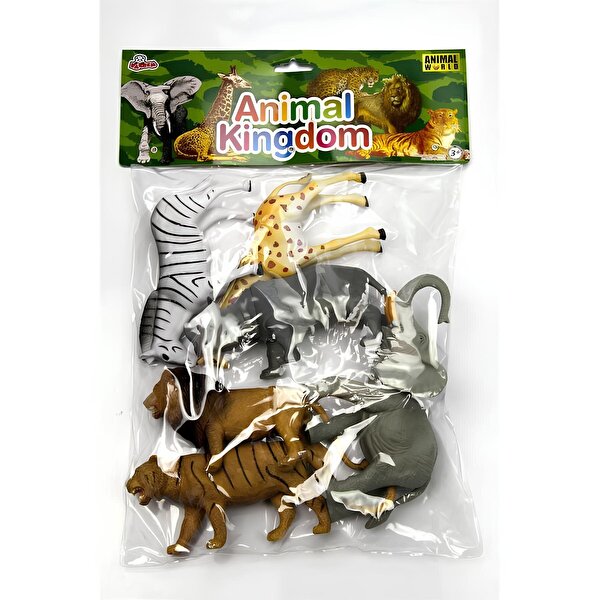 Vahşi Hayvan Seti 6 Parça 20 Cm