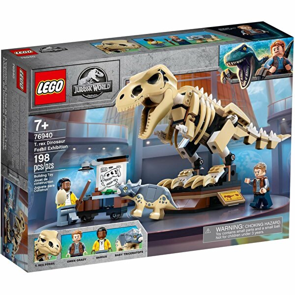 LEGO Jurassic World T. rex Dinozor Fosili Sergisi 76940