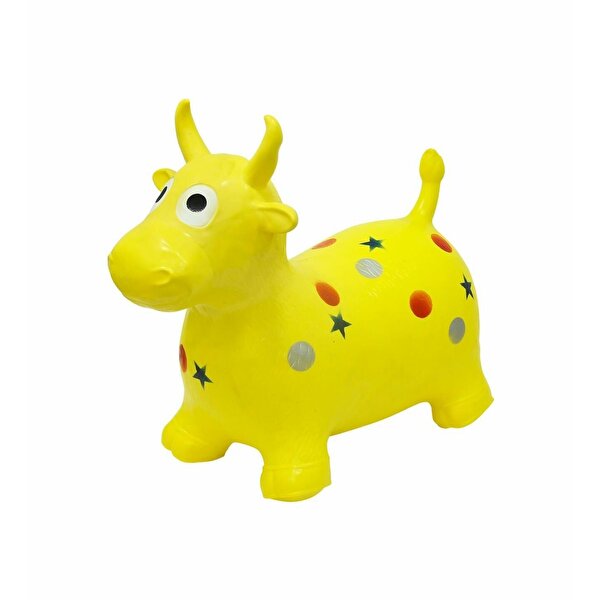 Şişme Zıp Zıp Sarı Boğa
