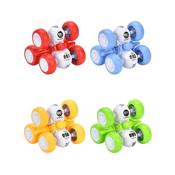 Tumbler Stunt Machine Sür Gitsin Akrobat Araç Sarı