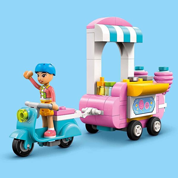 LEGO Friends Pamuk Şeker Standı ve Scooter 42643