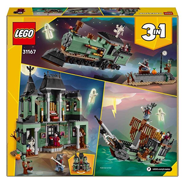 LEGO Creator 3 in 1 Hayaletli Köşk 31167
