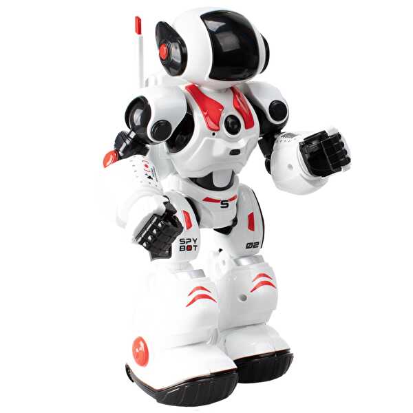 Xtrem Bots Yürüyebilen Kumandalı Sesli Robot James Spybot
