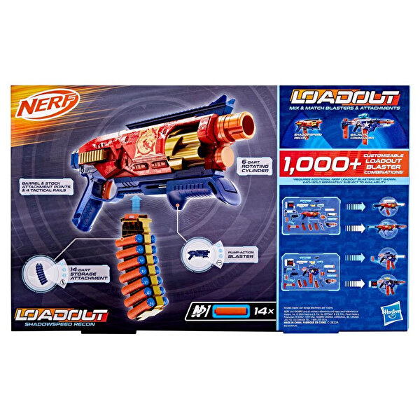 Nerf Loadout Shadowspeed Recon G1759