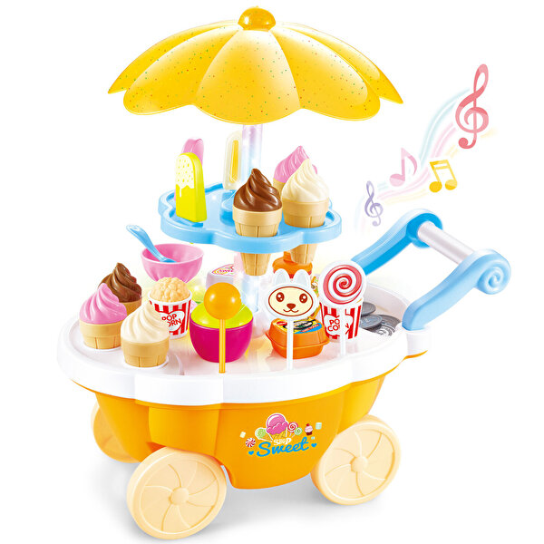 Dondurma Arabası Turuncu