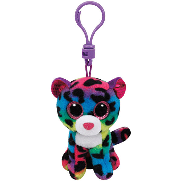 TY Beanie Boo´s Dotty Renkli Leopar Peluş Anahtarlık