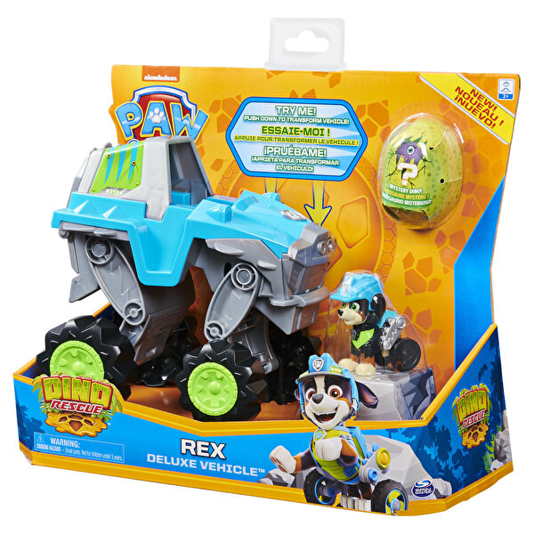 Paw Patrol Dino Rex Deluxe Araç